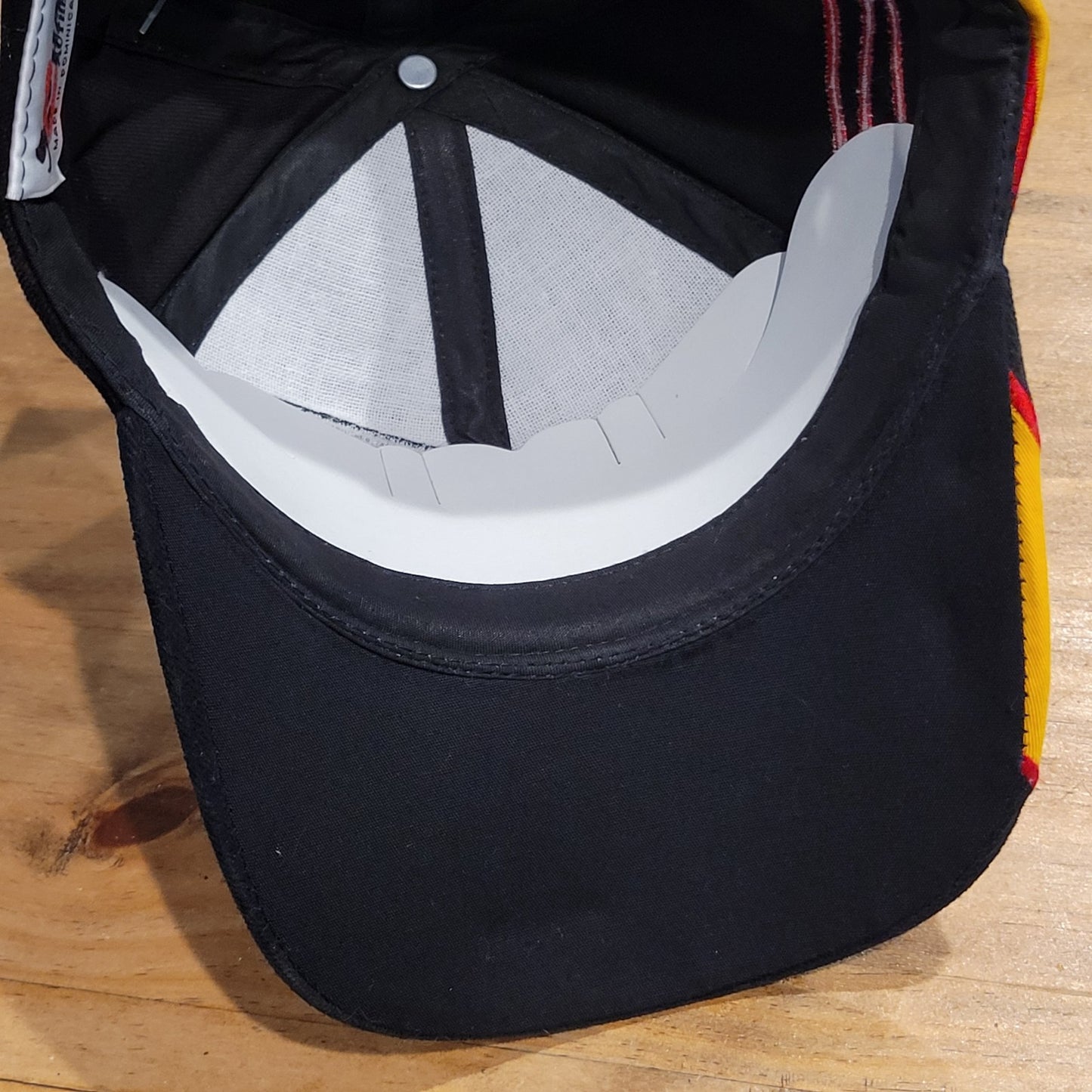 Vintage NASCAR 2000 Hat Snapback Big Logo Flame Jagged 90s One Size Adjustable