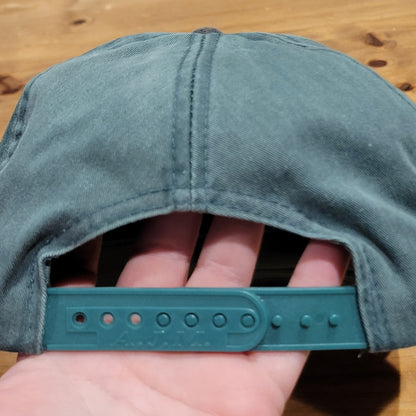 Vintage 80s Hell's Gate Airtram Canada Snapback Hat Fraser Canyon Souvenir Cap
