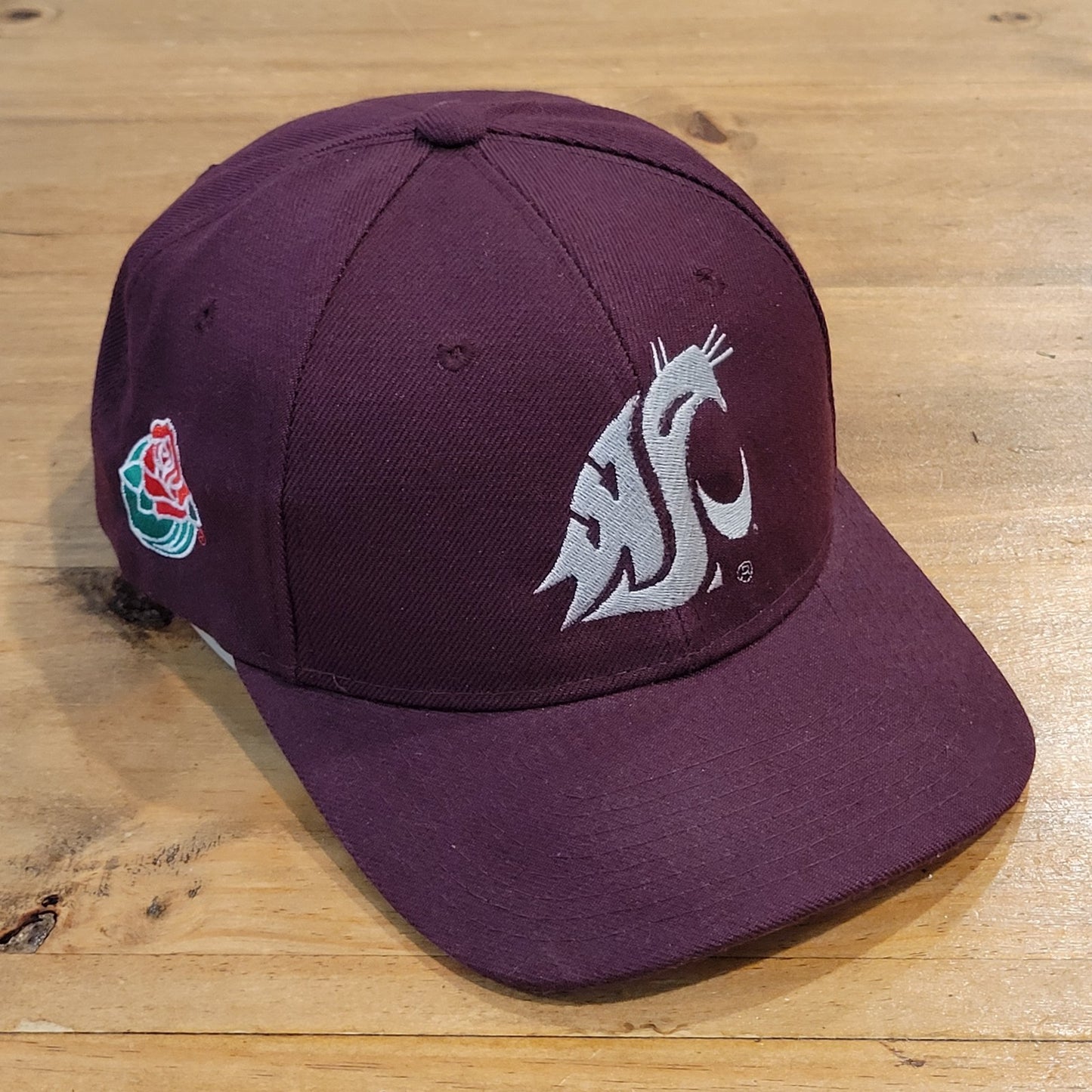 Vintage Washington State Cougars Hat Snapback Rose Bowl 1998 Wool Blend College
