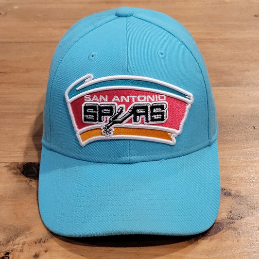 San Antonio Spurs Hat Mitchell & Ness One Size NBA Basketball Wool Blend