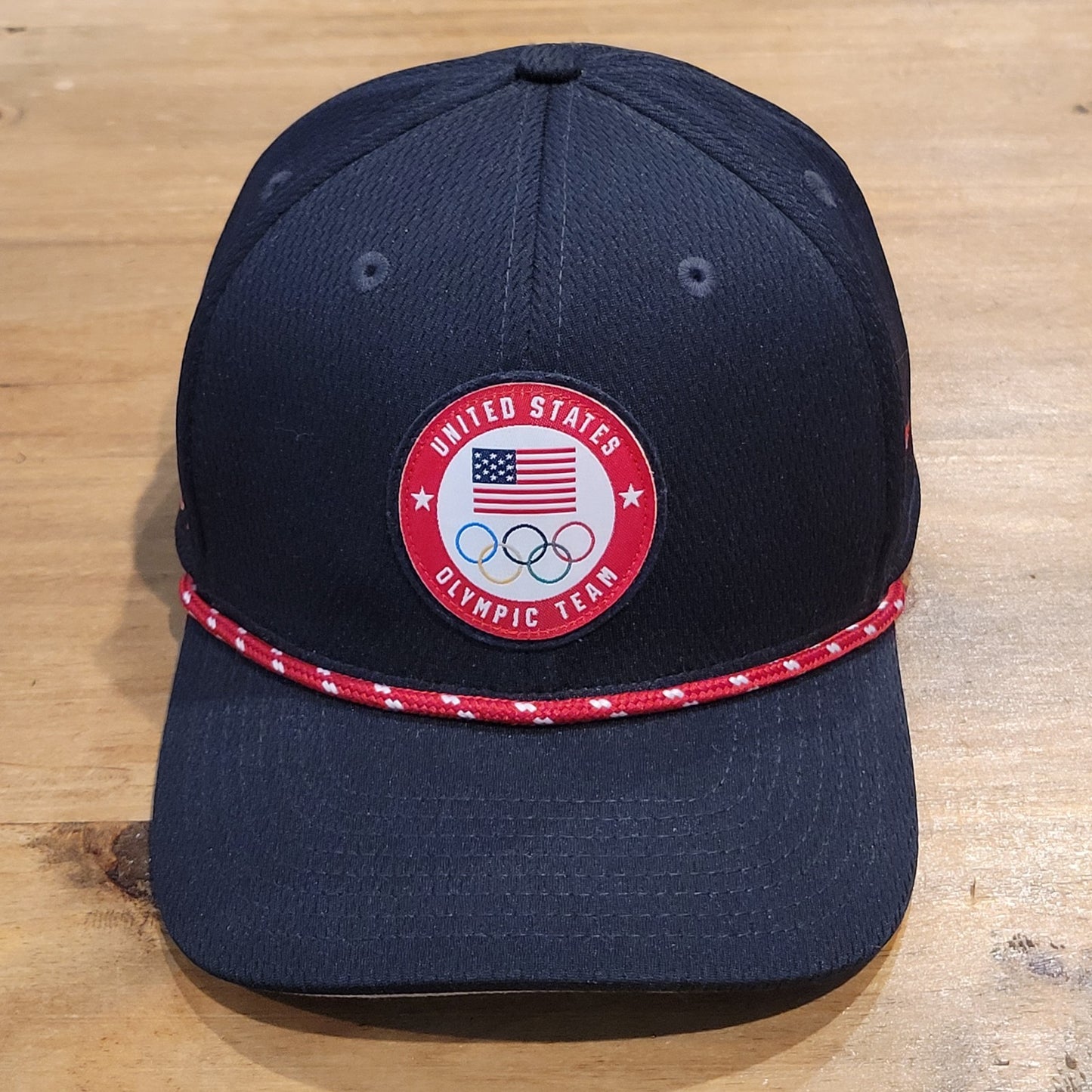 United States Olympic Team Hat New Era Snapback Rope Blue USA Paris 2024 Made It