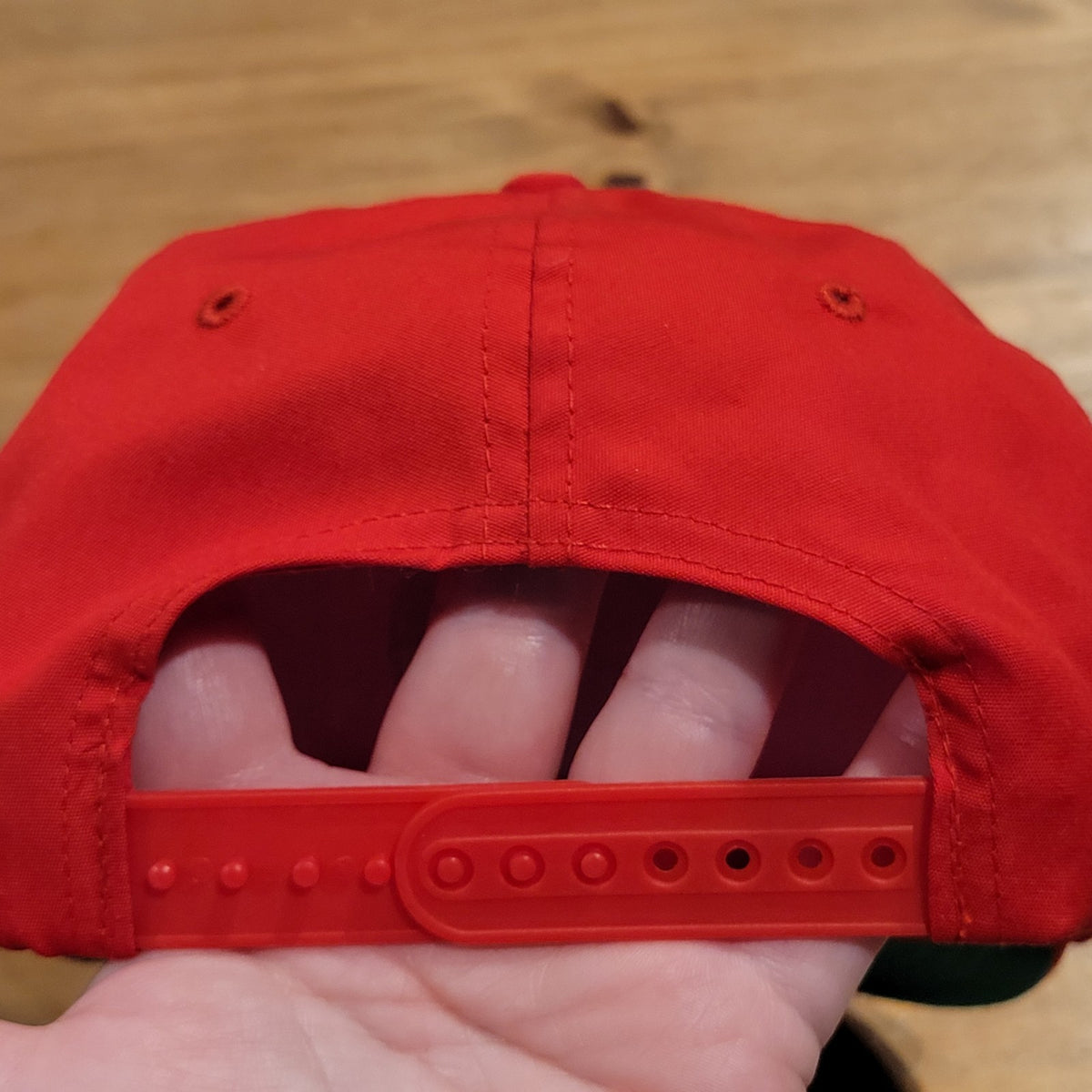 Vintage South Shore Country Club Hat Snapback Red Rope Patch Golf Hingham MA