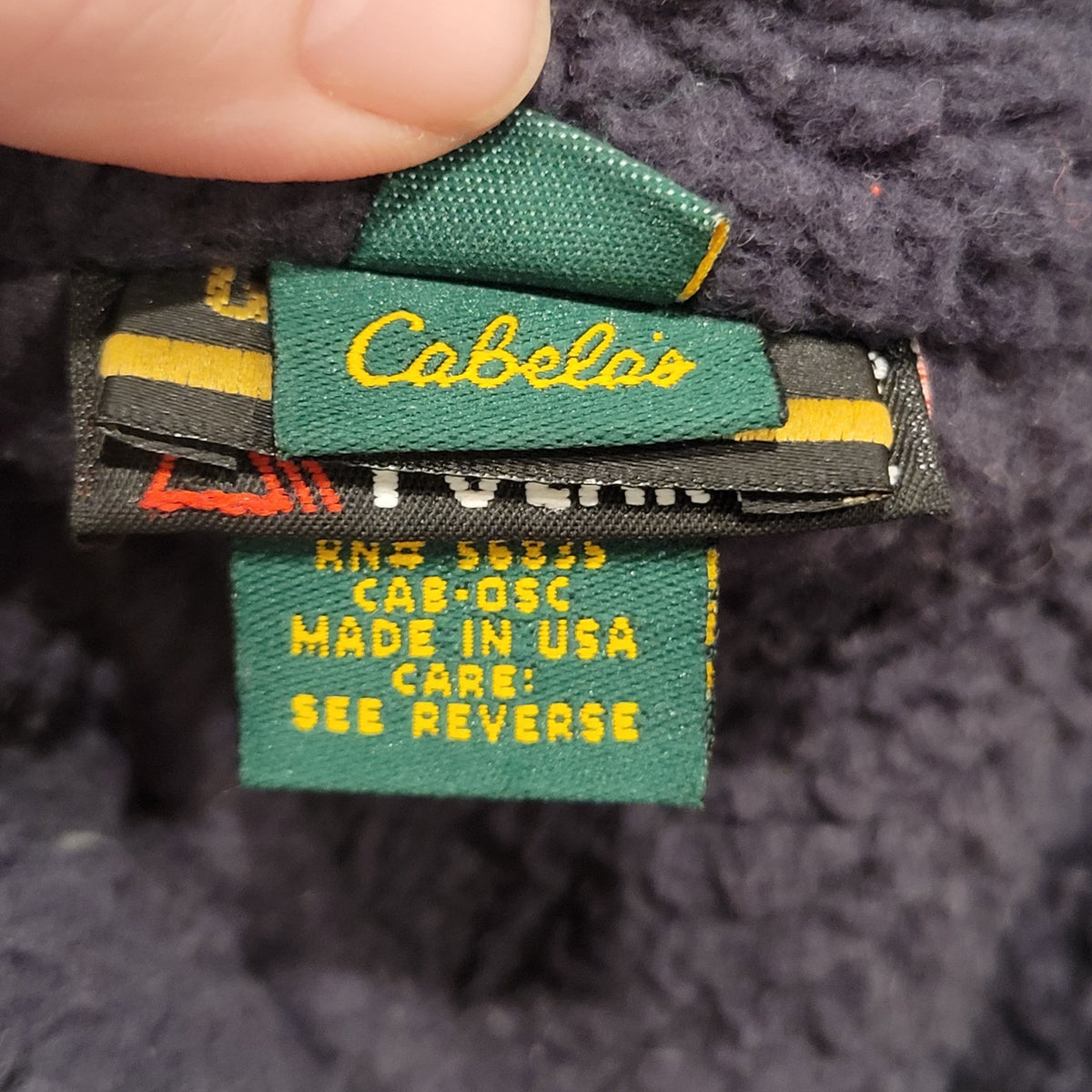 Cabela's Gore-Tex Trapper Hunting Winter Hat Ear Flaps Sherpa Polartec Green Med