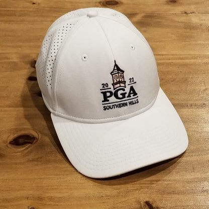 PGA Championship Southern Hills 2022 Hat New Era Size S/M Flex Stretch Fit White