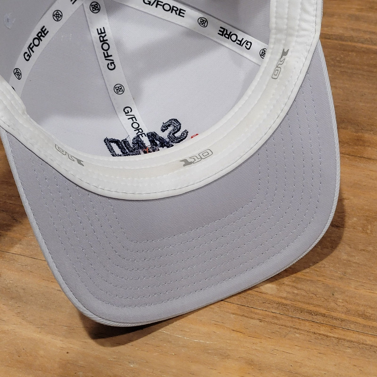 G/Fore Sand Mines Hat Snapback Gray Gfore Golf One Size Adjustable Sand Trap