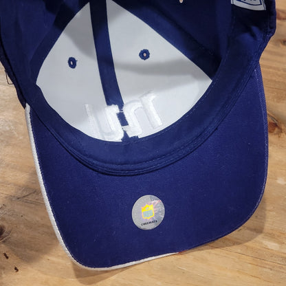 Vintage New York Giants Hat Strap Back Pro line Authentic NFL Football Laces 90s