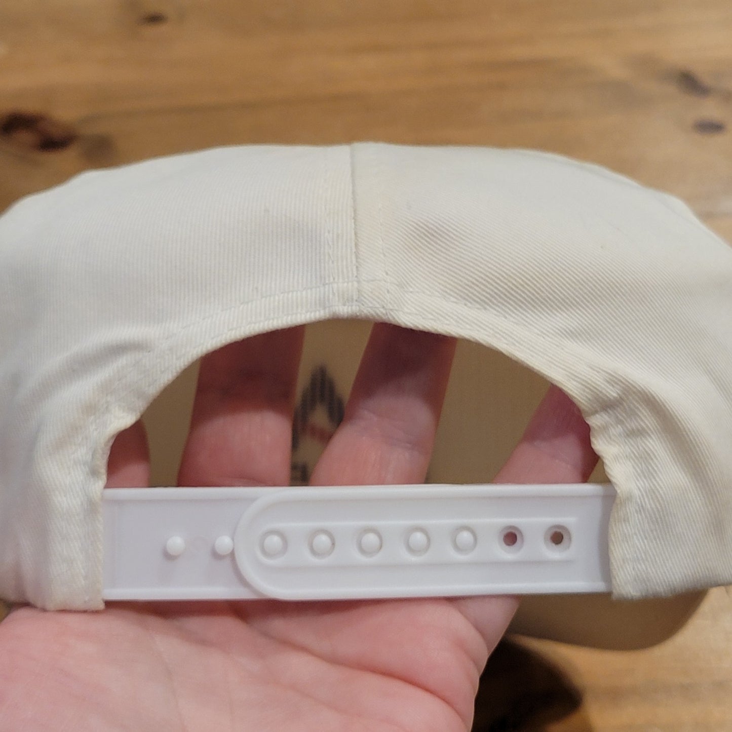Vintage LA Gear Hat Snapback White One Size 90s Retro Shoe Adjustable