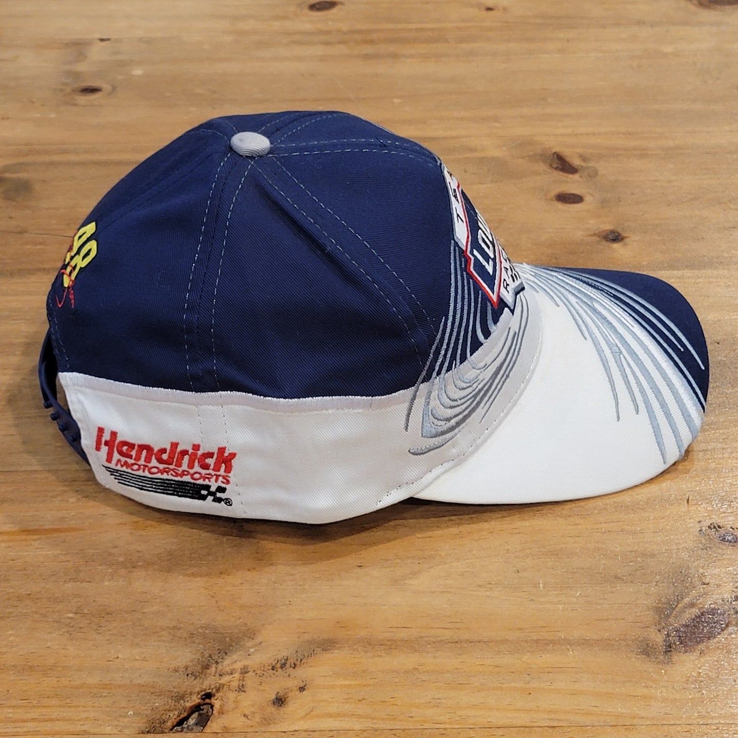 Vintage Lowe's Team Racing Hat Snapback Youth Kids Boys Jimmy Johnson NASCAR 48