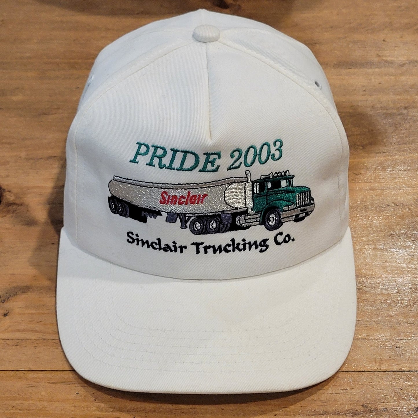 Vintage Sinclair Trucking Co Hat K-Products Oil Gas Trucker 2003 One Size