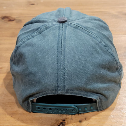 Vintage 80s Hell's Gate Airtram Canada Snapback Hat Fraser Canyon Souvenir Cap
