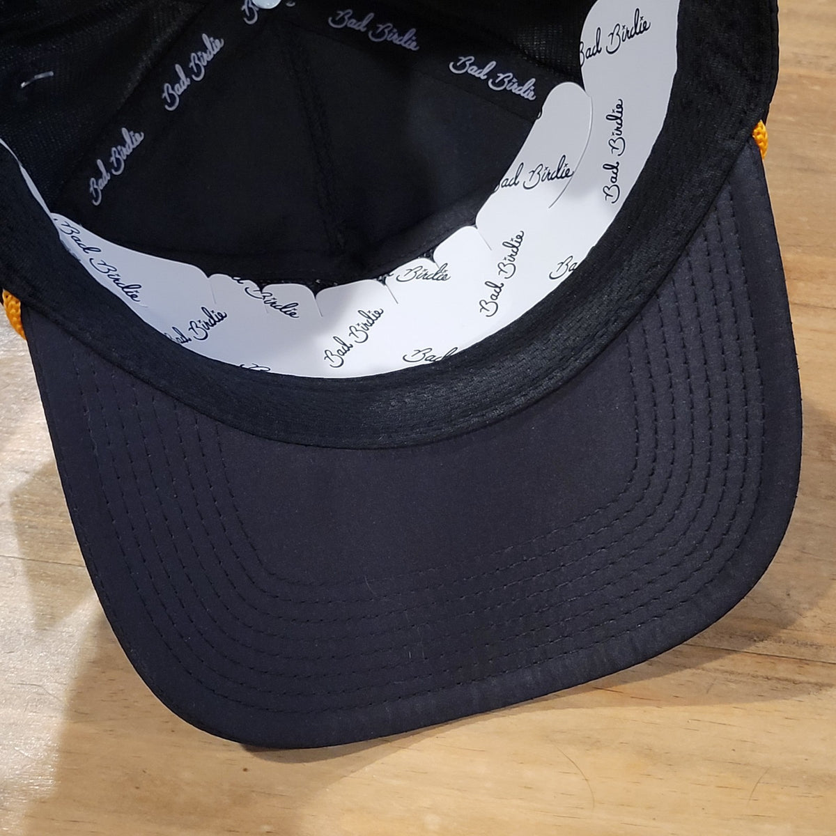 Bad Birdie Golf Hat Cap Snapback Black Rope Texas One Size Adjustable