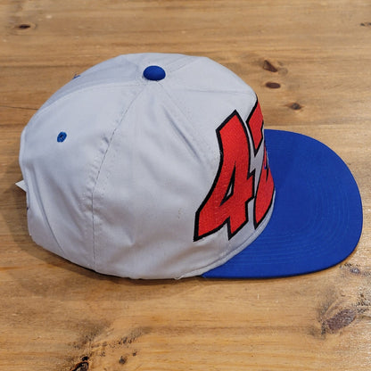 Vintage Coors Light Kyle Petty Hat Snapback NOS 90s NASCAR Big Logo 42 Spell Out
