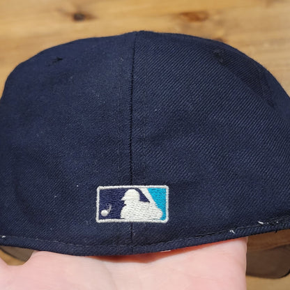 Vintage Seattle Mariners Hat New Era Size 7 1/2 Diamond Pro Wool Made USA 5950