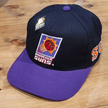 Vintage Phoenix Suns Hat Snapback Side Spell Out Wave Sports Specialties Wool