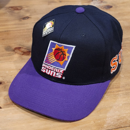 Vintage Phoenix Suns Hat Snapback Side Spell Out Wave Sports Specialties Wool