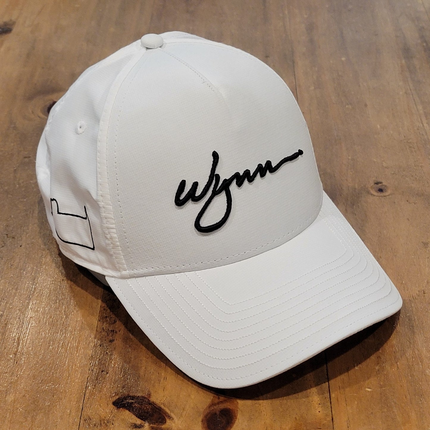 Wynn Formula Grand Prix Las Vegas Hat Strap Back White One Size Race Car Racing