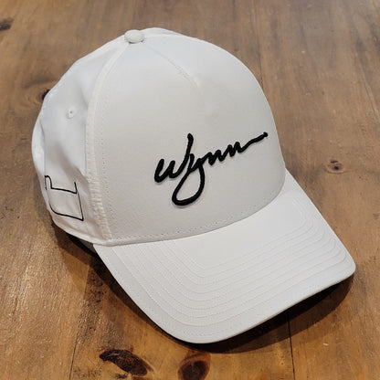 Wynn Formula Grand Prix Las Vegas Hat Strap Back White One Size Race Car Racing