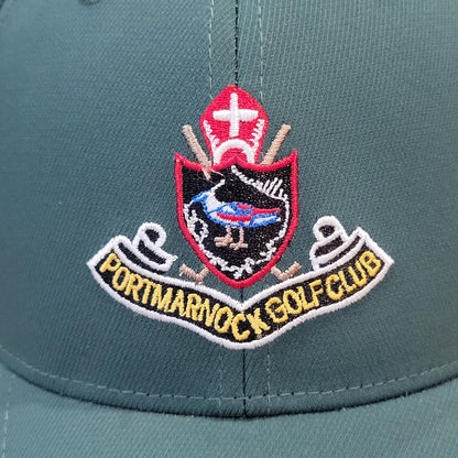 Portmarnock Golf Club Hat Size M/L Flex Stretch Fitted Green Dublin Ireland