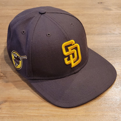 San Diego Padres Hat Snapback Brown 47 Brand One Size MLB Baseball