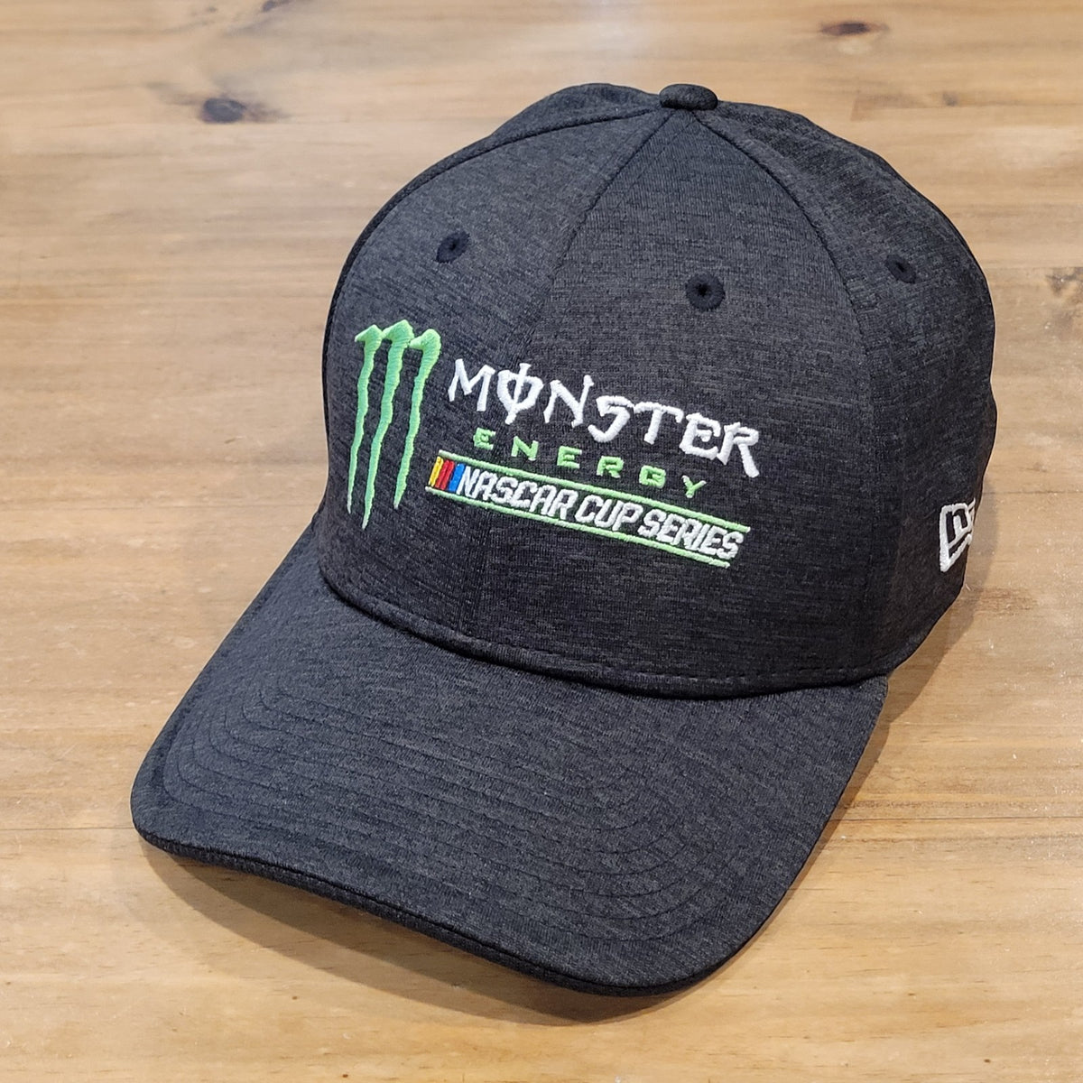 Monster Energy NASCAR Cup Hat New Era M/L 39Thirty Flex Stretch Fitted Black