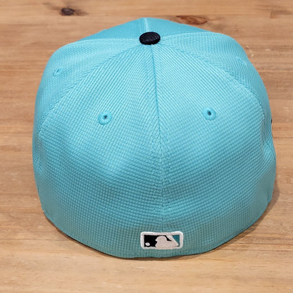 Seattle Mariners Hat New Era Size 7 1/2 Fitted Star Logo Batting Mesh On Field