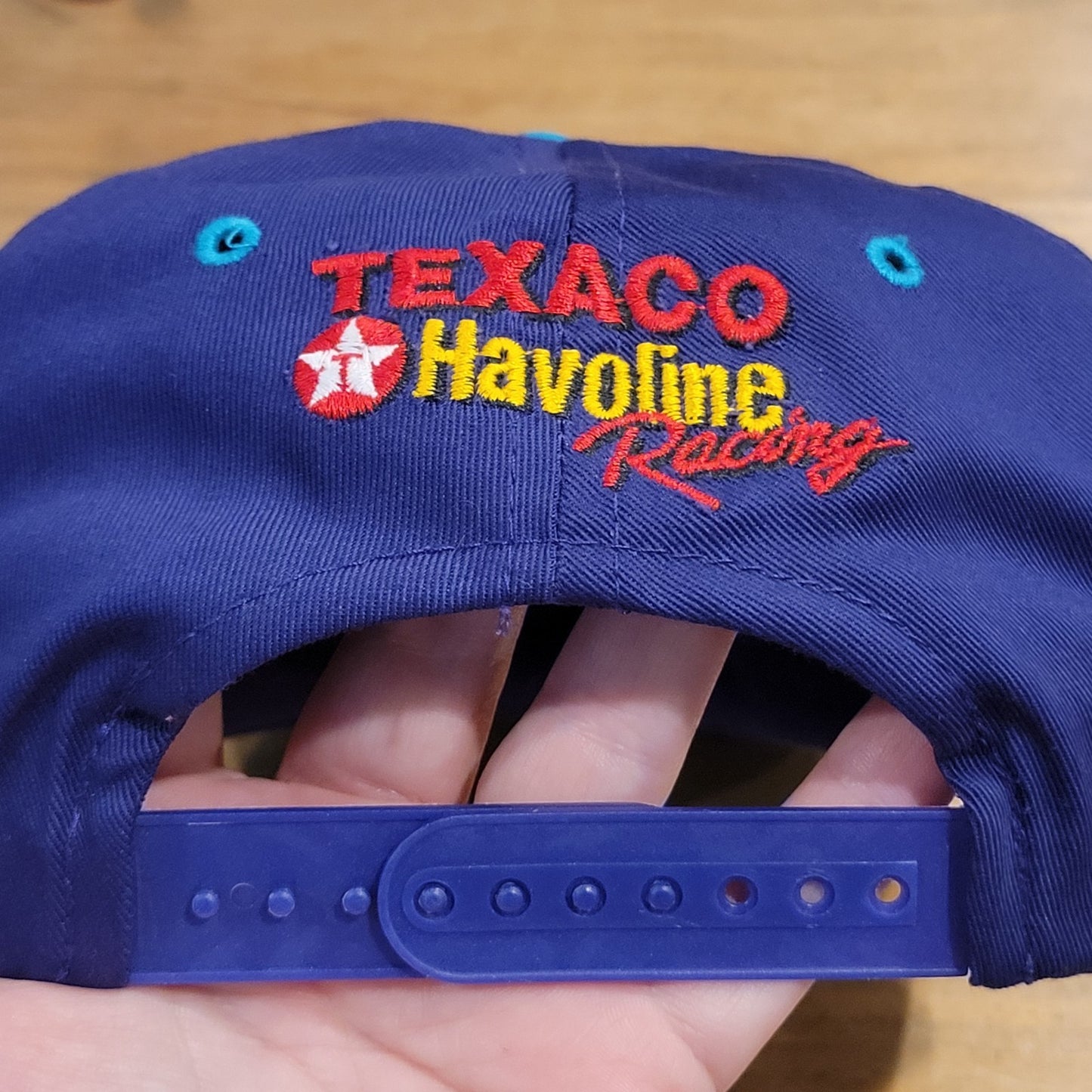 Vintage  Mario Andretti A Legendary Finish Hat Snapback Texaco Havoline Racing