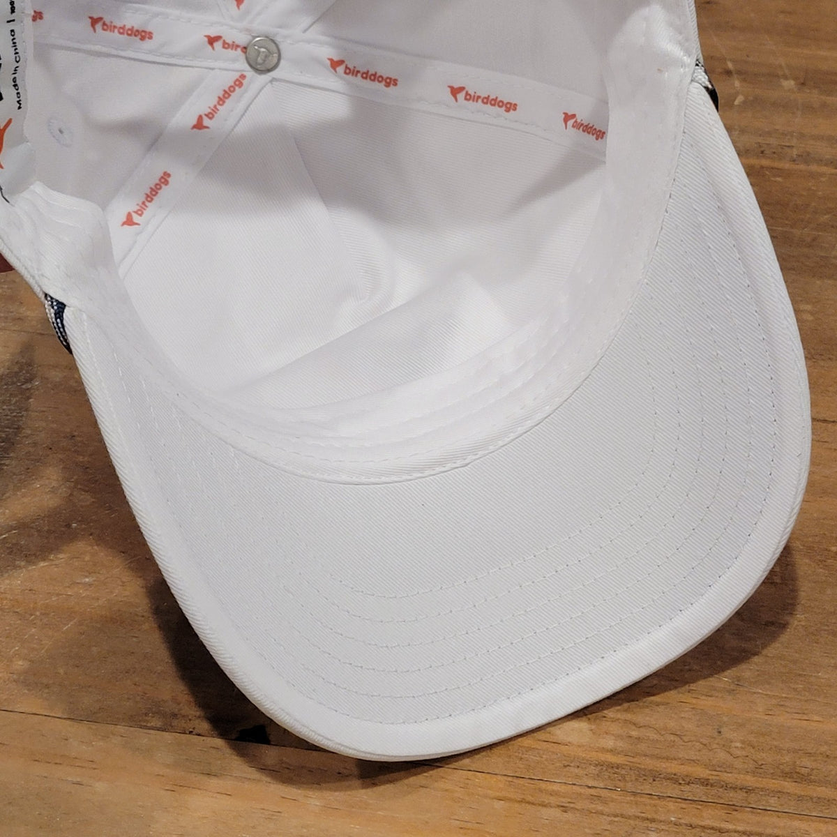 Birddogs Hat Cap Snapback White Rope Embroidered Bird Logo One Size Cotton