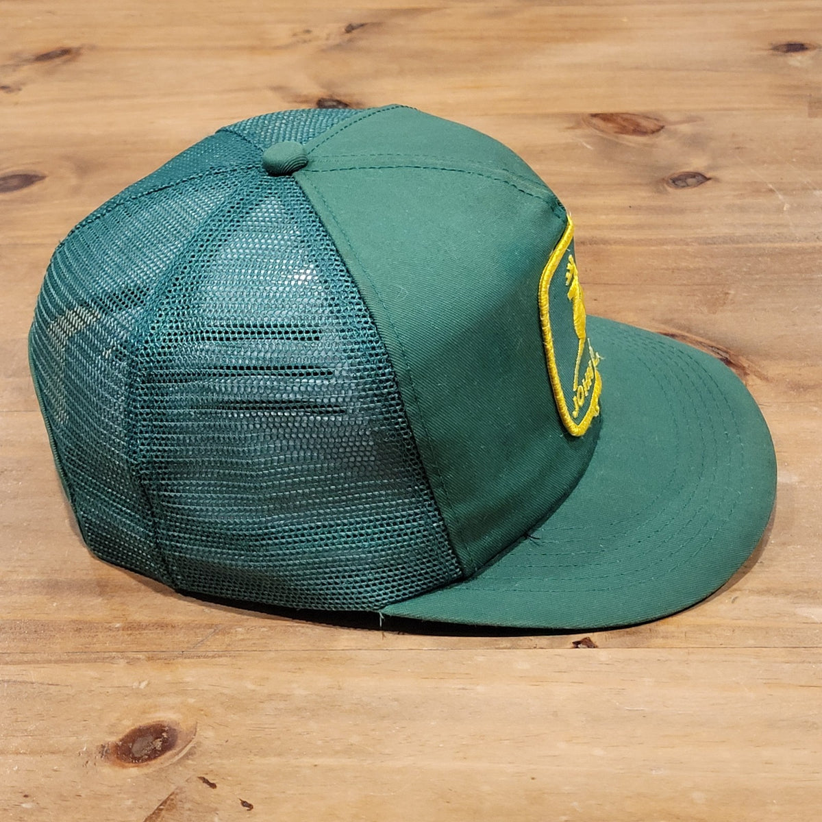 Vintage John Deere Hat Snapback K-Products 70s 80s Patch Tractor Farm