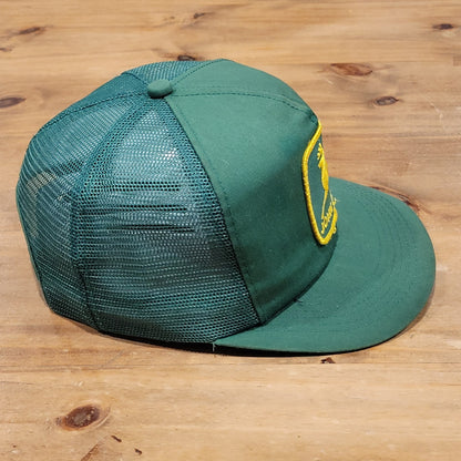 Vintage John Deere Hat Snapback K-Products 70s 80s Patch Tractor Farm