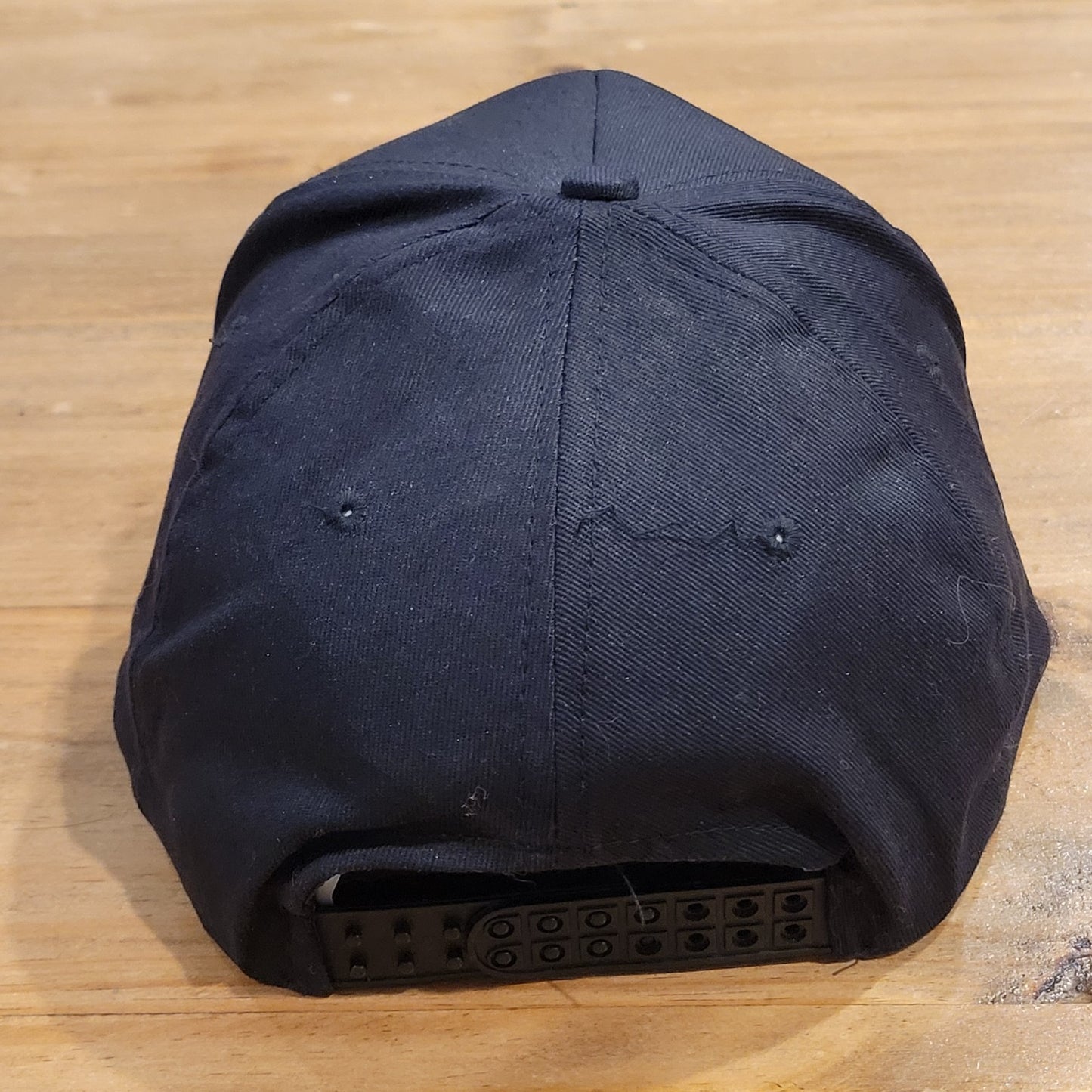 Vintage Little League Baseball Hat Cap Snapback Patch One Size 90s Black