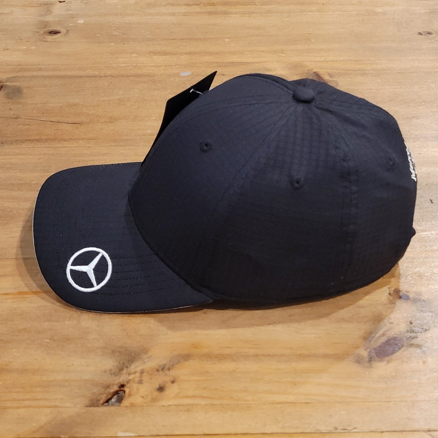 Mercedes Benz Hat Cap Strap Back Black Gilbert One Size Car Racing F1 Adjustable