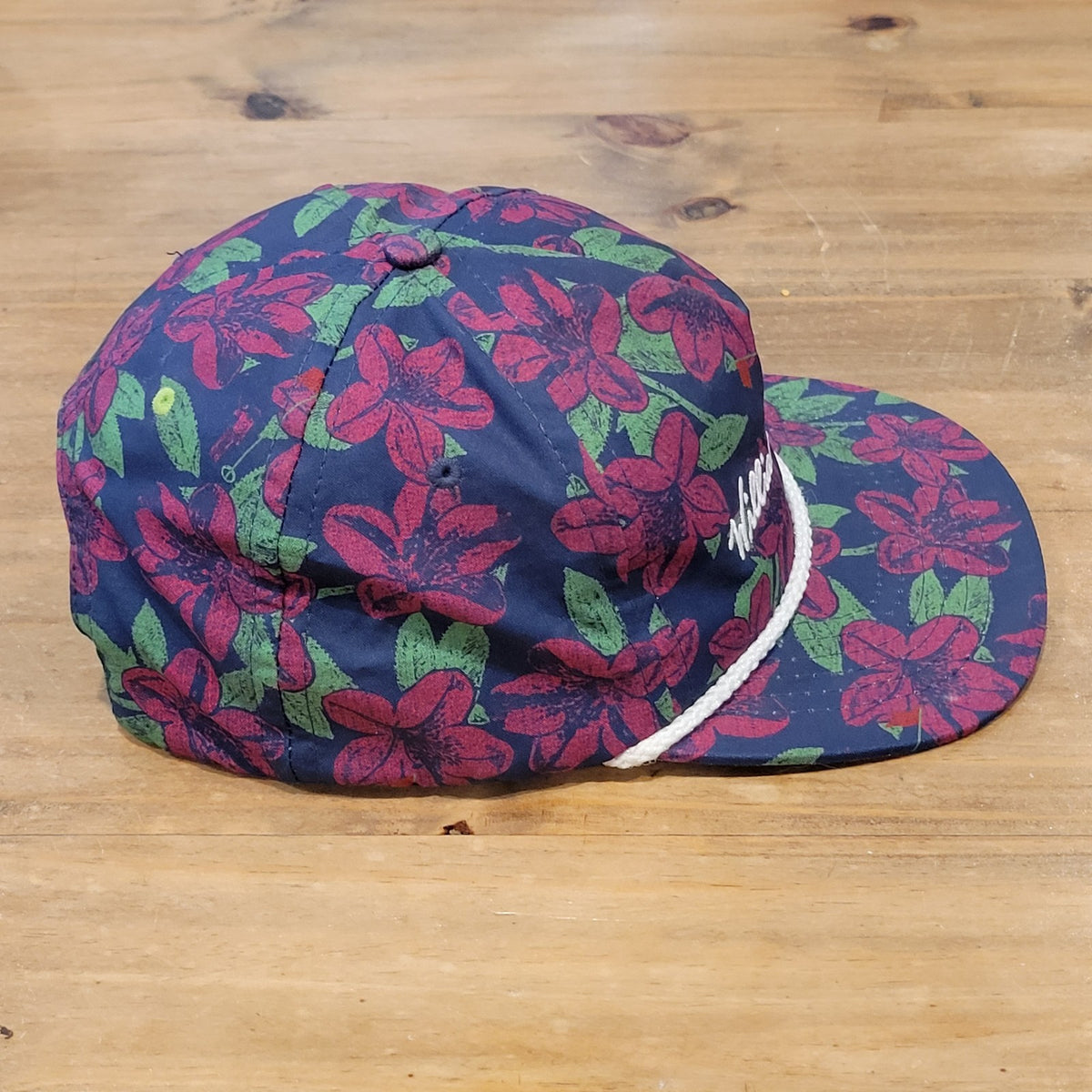 William Murray Hat Snapback Floral Flower AOP Golf Rope Multicolor One Size