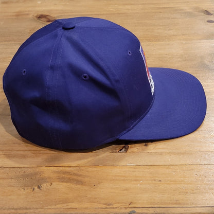 Vintage Phoenix Suns Hat Snapback ANNCO Purple Plain Logo 90s NBA Basketball