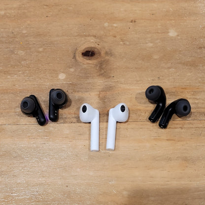 Lot Of 3 Earbuds Bluetooth Wireless Skullcandy Smokin Bud Tozo T20 Onn