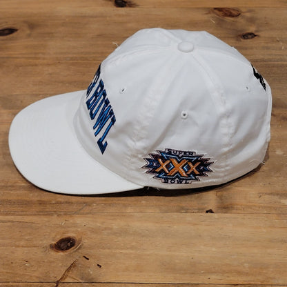 Vintage Super Bowl XXX 30 Starter Hat Cap Snapback White One Size Pro Line