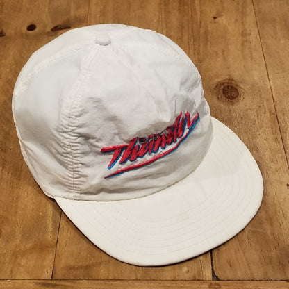 Vintage Days Of Thunder Hat Cap Snapback White NASCAR Movie Racing Tom Cruise