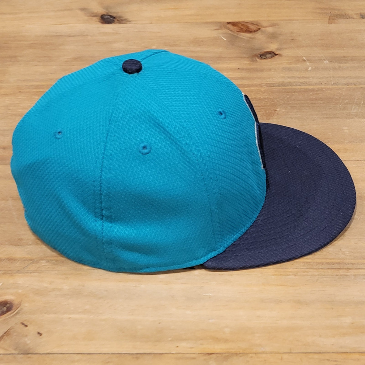 Seattle Mariners Hat New Era Size 7 1/8 Fitted Trident Batting Mesh MLB 59Fifty