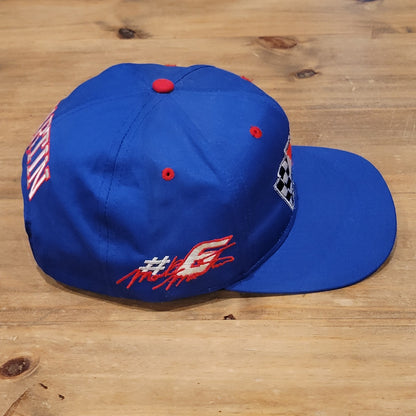 Vintage Valvoline Mark Martin NASCAR Hat Snapback Blue One Size 90s Car Racing