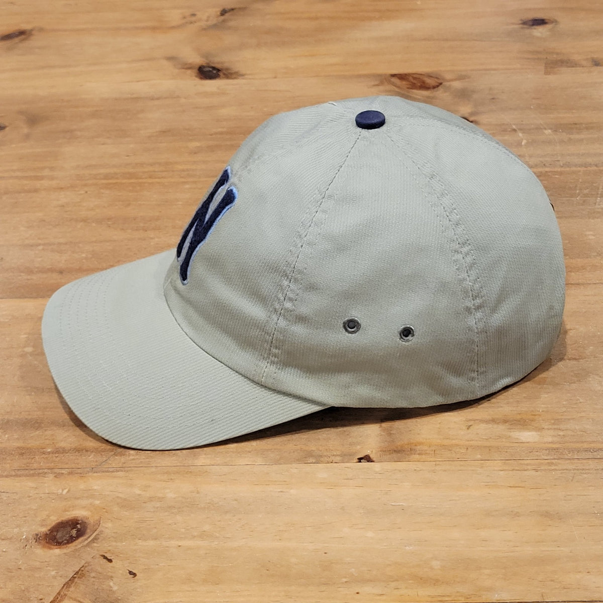 Vintage Nike Hat Strap Back Green Blue N Logo Swoosh Dad Y2K 90s Adjustable