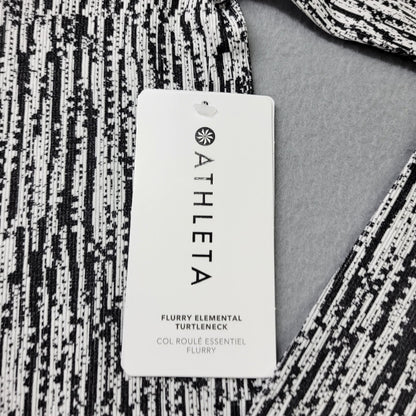 Athleta Flurry Elemental Turtleneck Top Base Layer Long Sleeve Womens Thumbholes