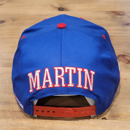 Vintage Valvoline Mark Martin NASCAR Hat Snapback Blue One Size 90s Car Racing