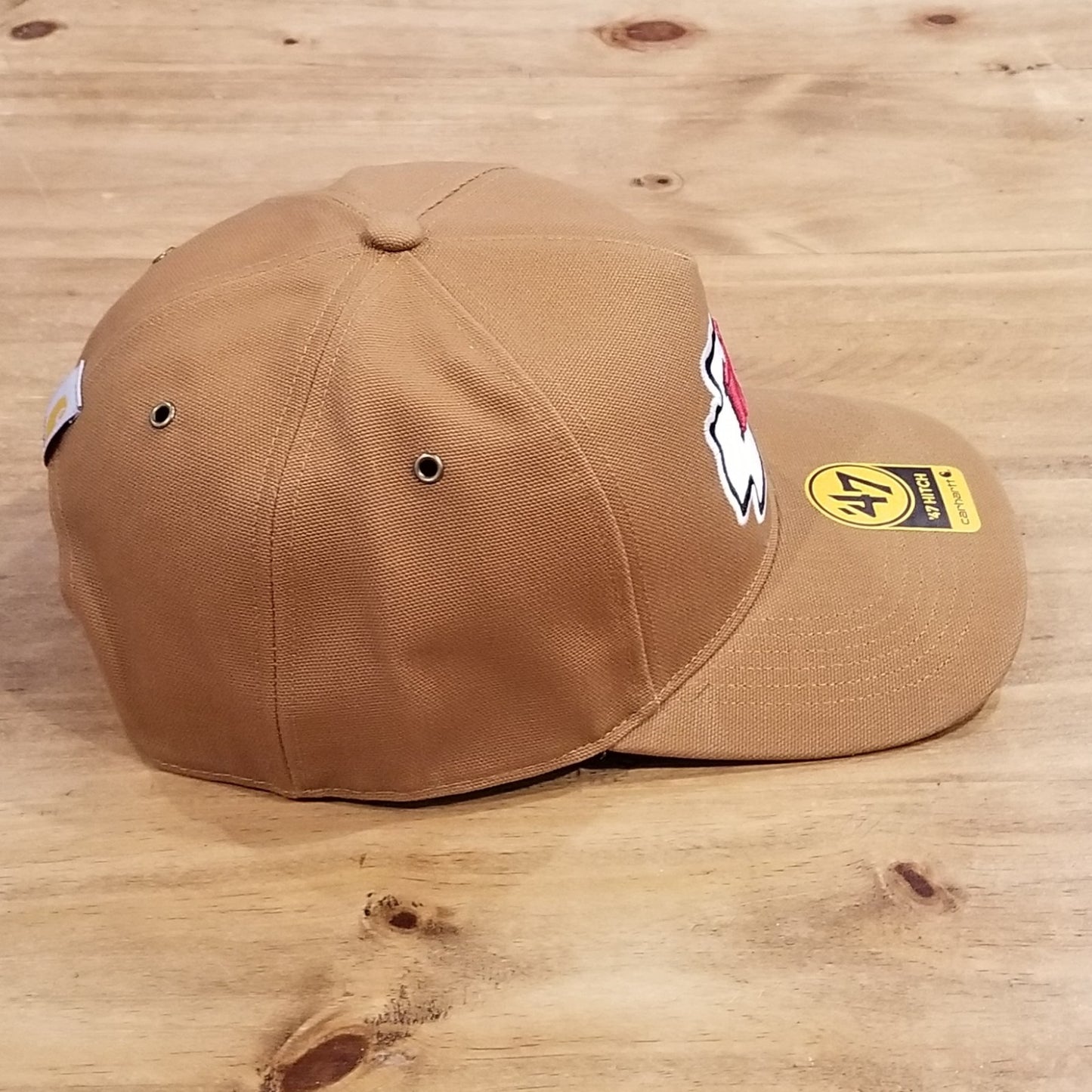 Kansas City Chiefs Hat Carhartt 47 Brand Hitch Brown Canvas NFL One Size