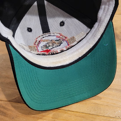 Vintage Alcatraz The Rock Hat Snapback San Francisco 90s Spell Out Big Logo