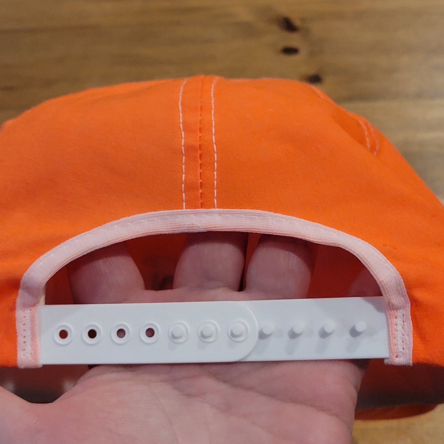 Vintage Pepsi Hat Cap Snapback Orange Rope 80s 90s Pepsi-Cola Soda Pop Drink