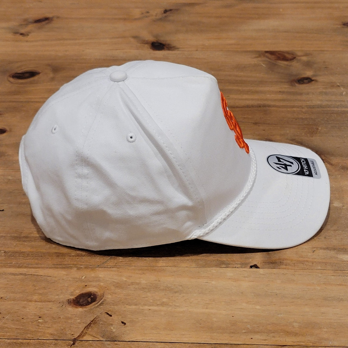San Francisco Giants Hat 47 Brand Hitch Rope White One Size MLB Baseball