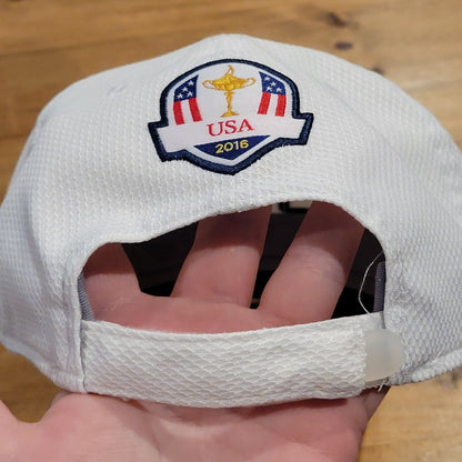 Ryder Cup New Era Hat Cap Strap Back Golf White USA United States One Size