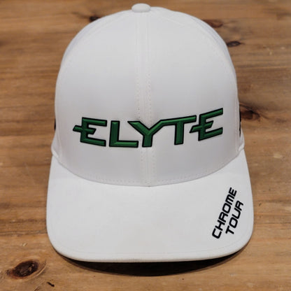 Callaway Elyte Hat Strap Back Chrome Tour Odyssey White Green One Size
