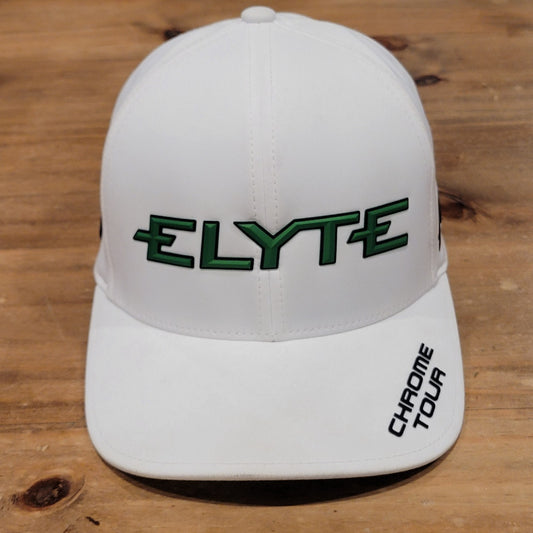 Callaway Elyte Hat Strap Back Chrome Tour Odyssey White Green One Size