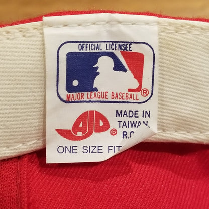 Vintage St. Louis Cardinals Ozzie Smith #1 Hat Snapback AJD Red MLB Baseball