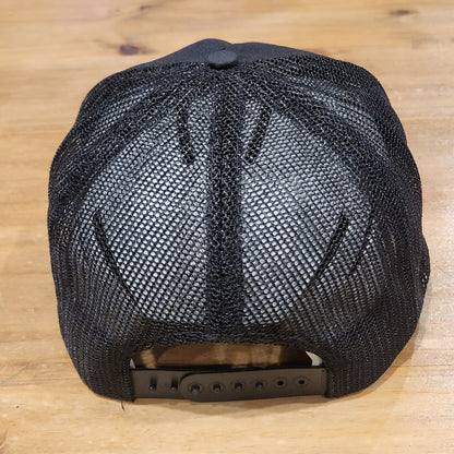 Vintage Fasteners Inc Nut & Bolt Trucker Hat Black Construction Building